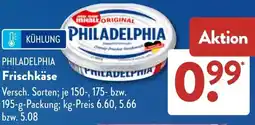 Aldi Süd PHILADELPHIA Frischkäse Angebot