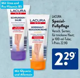 Aldi Süd LACURA Spezial Fußpflege Angebot