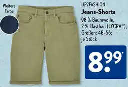 Aldi Süd UP2FASHION Jeans-Shorts Angebot