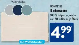 Aldi Süd NOVITESSE Badematte Angebot