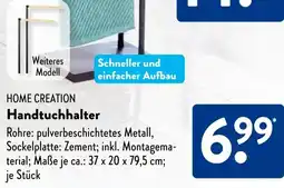 Aldi Süd HOME CREATION Handtuchhalter Angebot