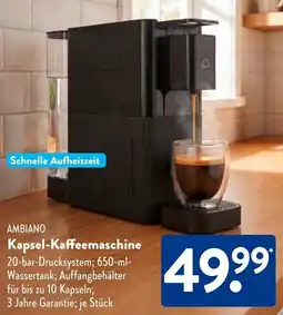 Aldi Süd AMBIANO Kapsel-Kaffeemaschine Angebot