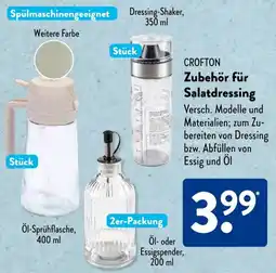 Aldi Süd CROFTON Zubehör für Salatdressing Angebot