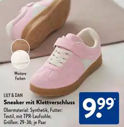 Aldi Süd LILY & DAN Sneaker mit Klettverschluss Angebot