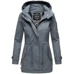 Netto Marken-Discount MARIKOO Damen Moderner Outdoorjacke Übergangsparka aus Baumwolle mit Kapuze Nyokoo Angebot