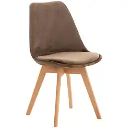 Netto Marken-Discount CLP Esszimmerstuhl Linares Kunststoff I Stoff I Samt I Cord I Lederoptik I Lehnstuhl Mit Holzgestell Angebot