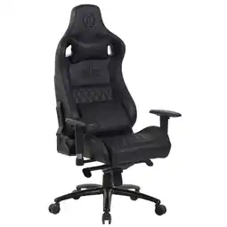 Netto Marken-Discount TPFLiving Bürostuhl Kerstin Echtleder Braun Angebot