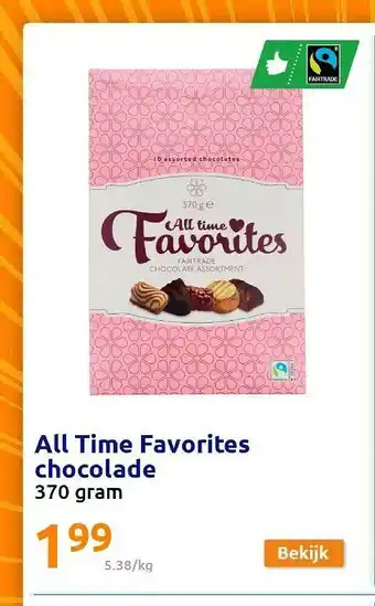 Action All Time Favorites Chocolade Angebot