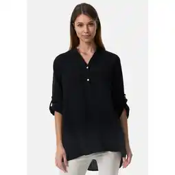 Netto Marken-Discount PM SELECTED Damen Musselin Tunika Longbluse mit Tasche PM17 Angebot