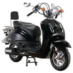 Netto Marken-Discount Alpha Motors Motorroller Retro Firenze 125 ccm 85 km/h EURO 5+ schwarz Angebot