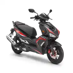 Netto Marken-Discount LuXXon F18 Motoroller - City Roller mit 50 ccm - 2,9 PS für max 45 km/h, schwarz Angebot