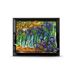 Netto Marken-Discount Reobrix 66701 Iris Blumenbild Klemmbausteine 3480 Teile ab 14 Angebot