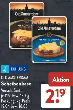 Aldi Süd OLD AMSTERDAM Scheibenkäse Angebot