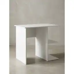 Netto Marken-Discount Schreibtisch – Weiß, 82x60x76 cm, kompakt, mit Ablage Angebot