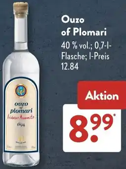 Aldi Süd Ouzo of Plomari Angebot