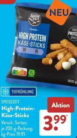 Aldi Süd SPEISEZEIT High-Protein Käse-Sticks Angebot