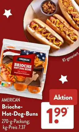 Aldi Süd AMERICAN Brioche Hot-Dog-Buns Angebot