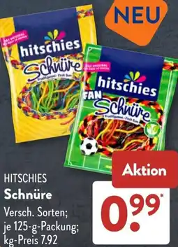 Aldi Süd HITSCHIES Schnüre Angebot