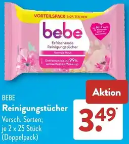 Aldi Süd BEBE Reinigungstücher Angebot