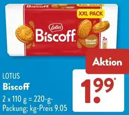 Aldi Süd LOTUS Biscoff Angebot