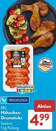 Aldi Süd BBQ Hähnchen Drumsticks Angebot