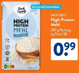 BACK FAMILY High-Protein Mehl