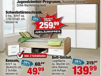 SB Lagerkauf Jugendzimmer-programm Angebot