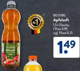 Aldi Süd RIO D'ORO Apfelsaft Angebot