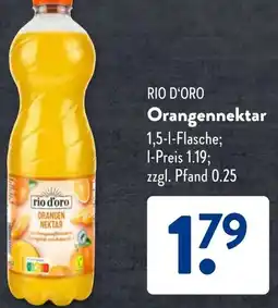Aldi Süd RIO D'ORO Orangennektar Angebot