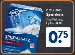 Aldi Süd POWER FORCE Spezialsalz Angebot