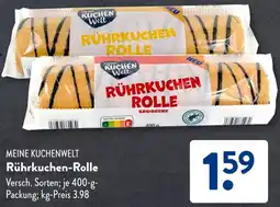 Aldi Süd MEINE KUCHENWELT Rührkuchen-Rolle Angebot