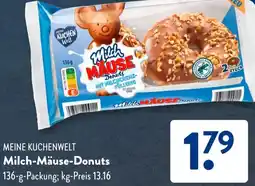 Aldi Süd MEINE KUCHENWELT Milch-Mäuse-Donuts Angebot