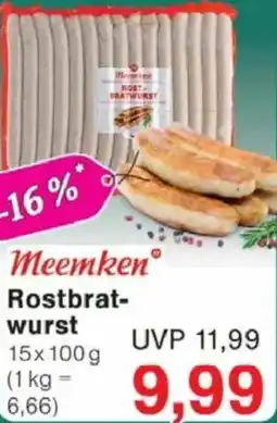 Jawoll Meemken Rostbratwurst Angebot