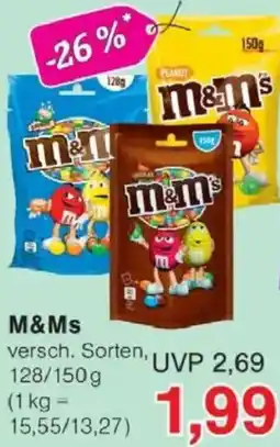 Jawoll M&Ms Angebot