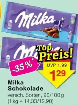 Jawoll Milka Schokolade Angebot