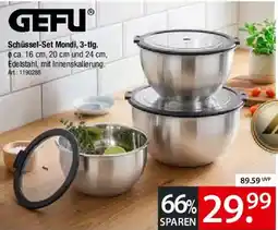Zurbrüggen GEFU Schüssel-Set Mondi, 3-tlg. Angebot