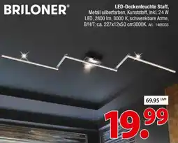 Zurbrüggen BRILONER LED-Deckenleuchte Staff Angebot