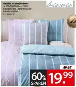 Zurbrüggen Bio-Vio Renforce Wendebettwäsche Angebot