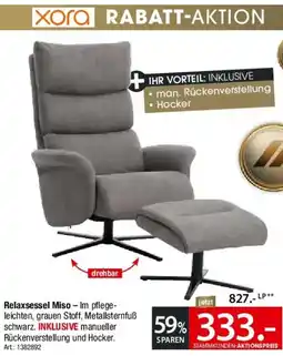 Zurbrüggen Xora Relaxsessel Miso Angebot