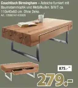 Zurbrüggen Couchtisch Birmingham Angebot