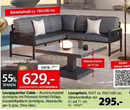 Zurbrüggen Garden ambia Lounge-Garnitur Calida Angebot