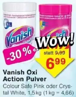 Jawoll Vanish Oxi Action Pulver Angebot