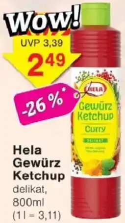 Jawoll Hela Gewürz Ketchup Angebot