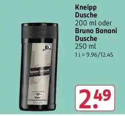Rossmann Bruno Banani Dusche Angebot