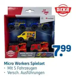 Rossmann Micro Workers Spielset Angebot