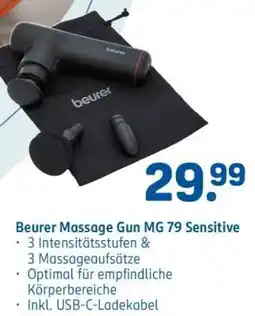 Rossmann Beurer Massage Gun MG 79 Sensitive Angebot