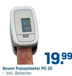 Rossmann beurer Pulsoximeter PO 30 Angebot