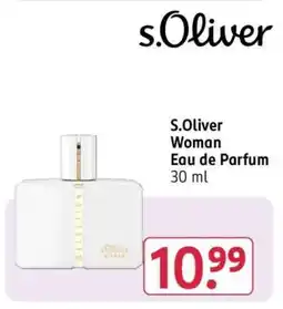 Rossmann S.Oliver Woman Eau de Parfum Angebot