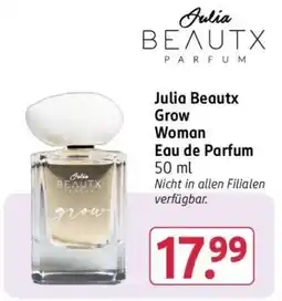 Rossmann Julia Beautx Grow Woman Eau de Parfum 50 ml Angebot