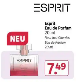 Rossmann Esprit Eau de Parfum 20 ml Angebot